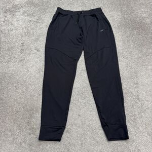 Ever Forward Nylon Activewear Jogger Pants Mens Large Zip Pockets Elastic Waist